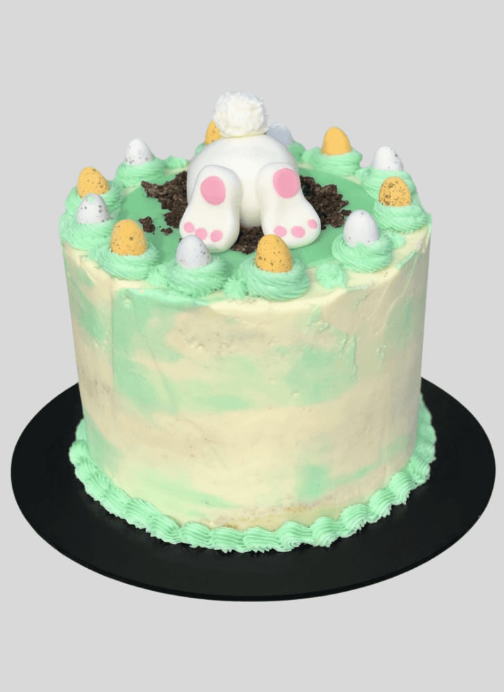 Dazzling Easter Bunny Cake