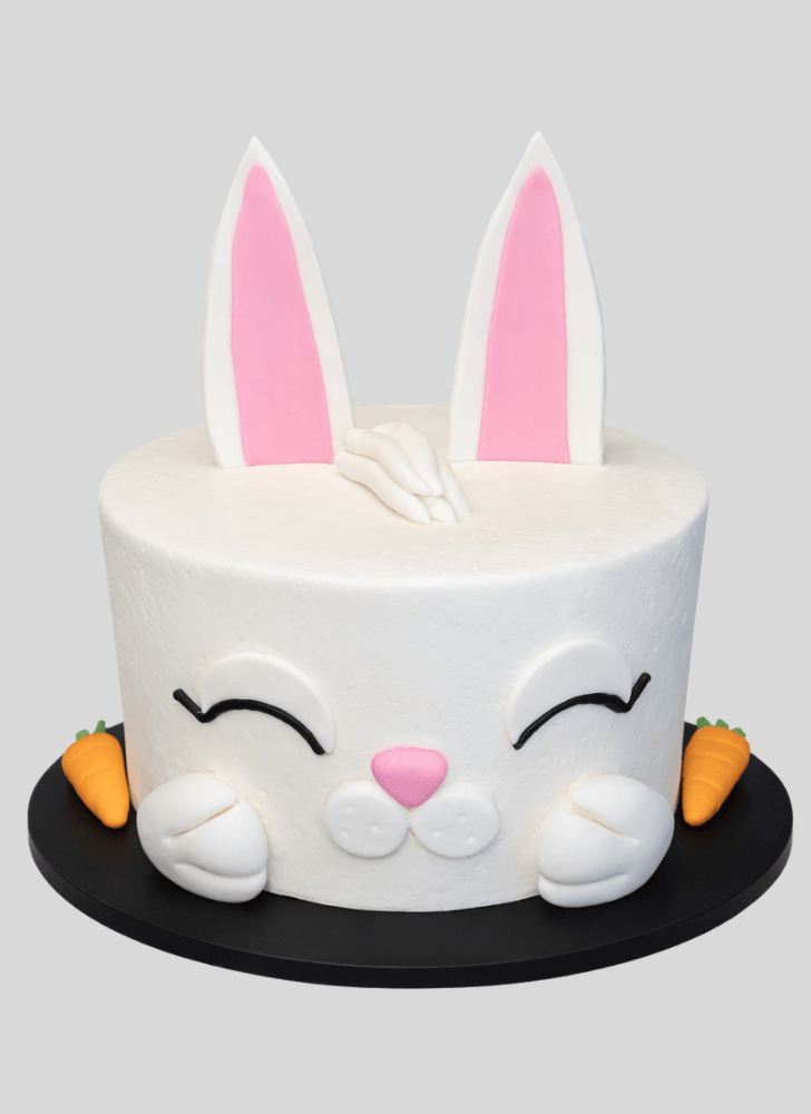 Enticing Easter Bunny Cake
