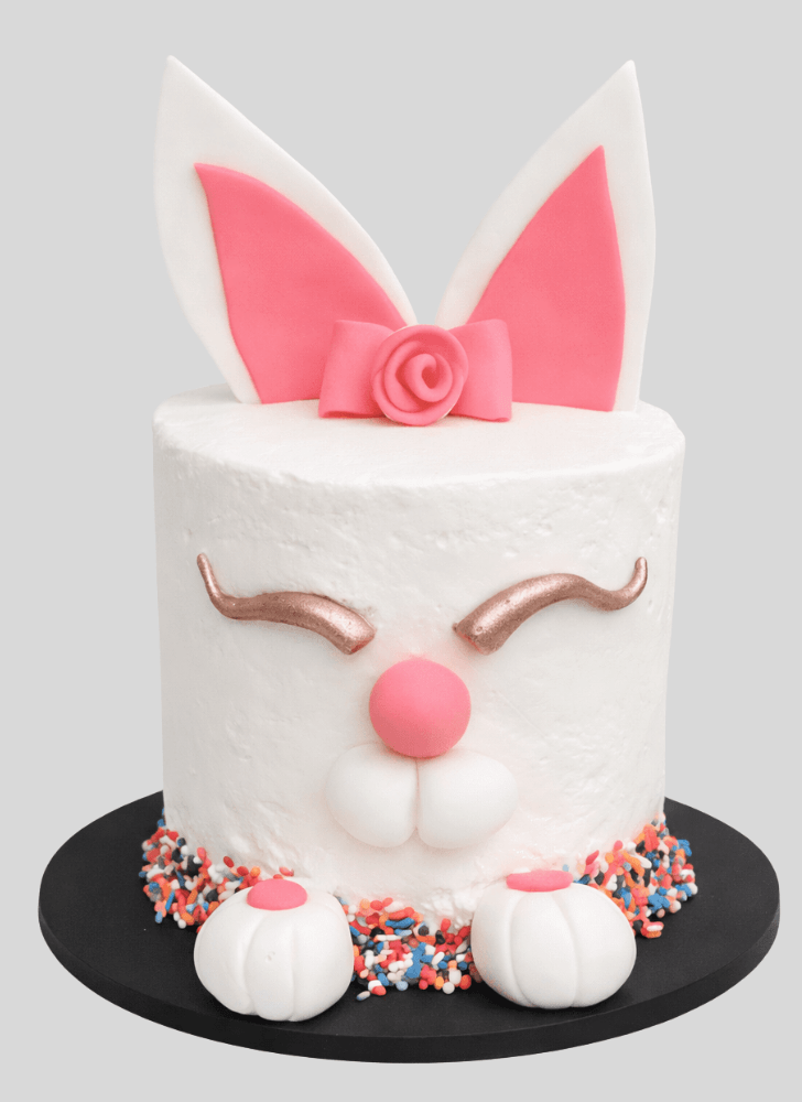 Exquisite Easter Bunny Cake