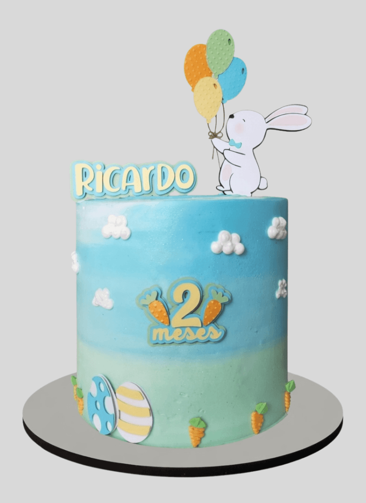 Inviting Easter Bunny Cake