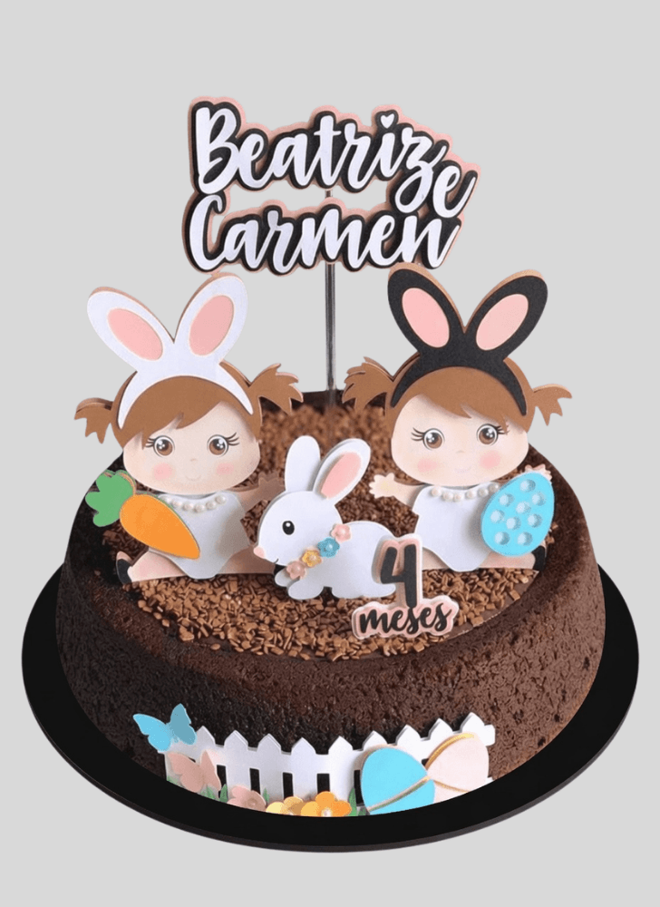 Nice Easter Bunny Cake