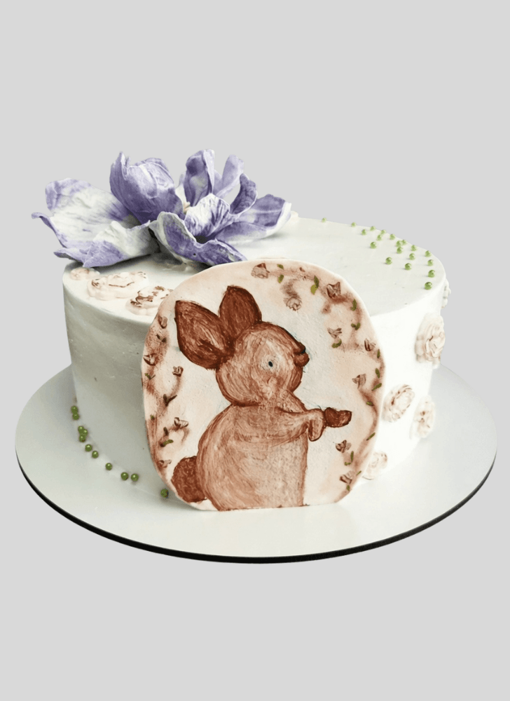 Refined Easter Bunny Cake