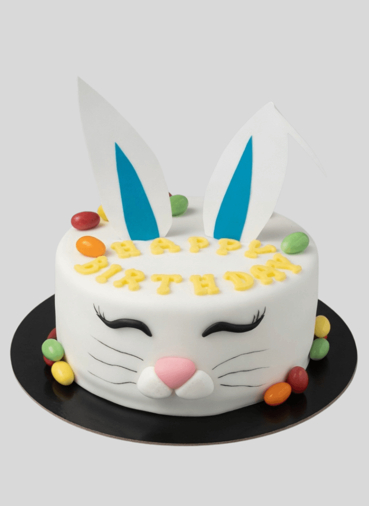 Slightly Easter Bunny Cake