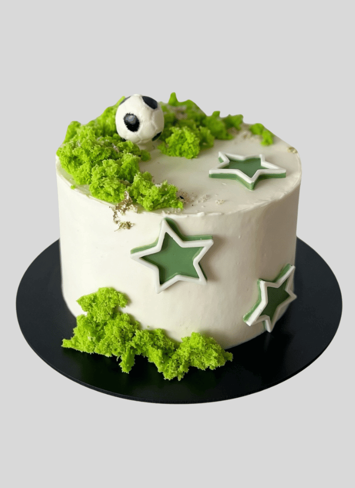 Captivating Football Cake