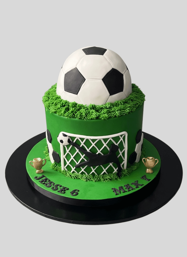 Classy Football Cake
