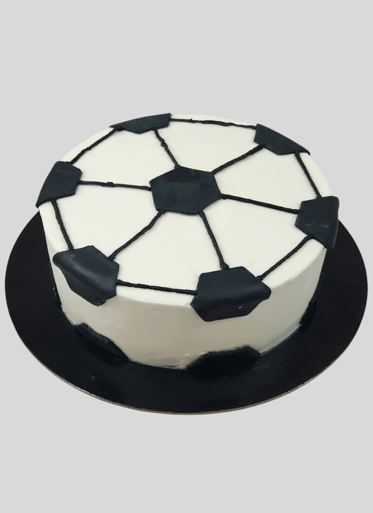 Enticing Football Cake