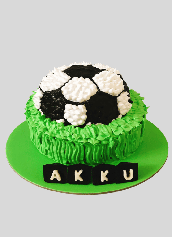 Excellent Football Cake