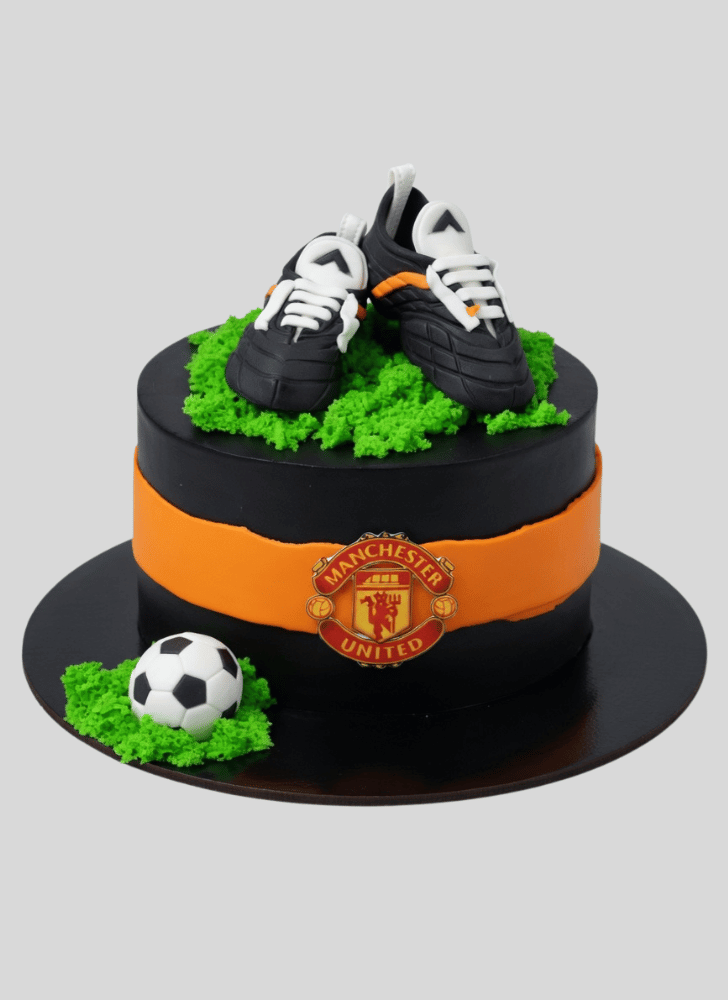 Exquisite Football Cake