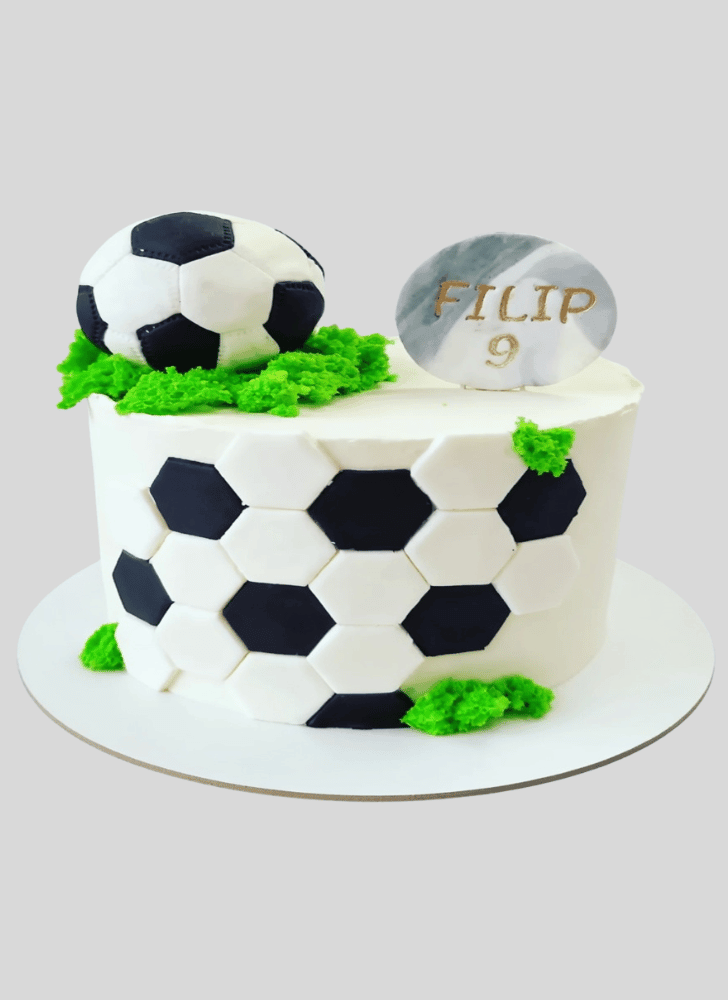 Fair Football Cake