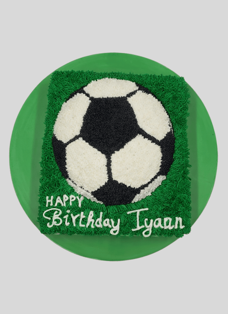 Fascinating Football Cake