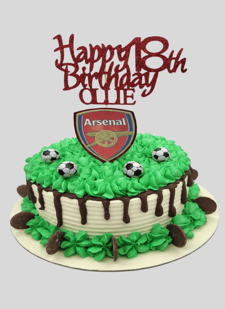 Handsome Football Cake
