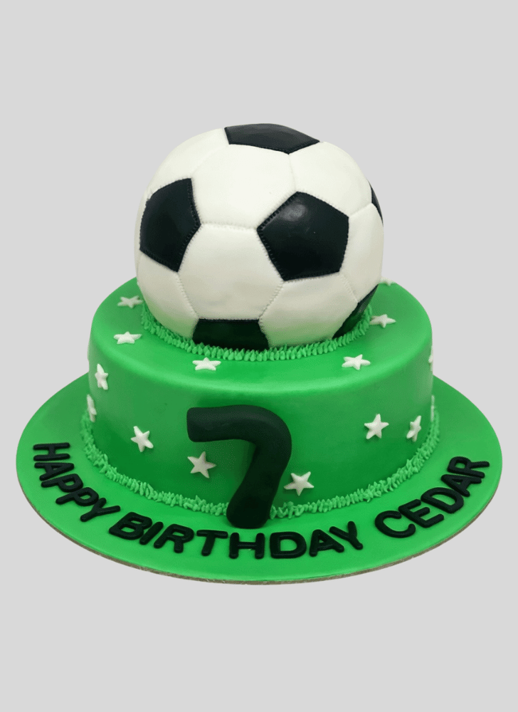 Slightly Football Cake
