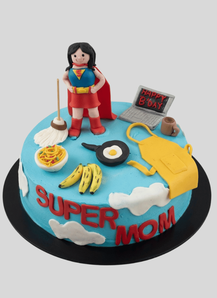 Alluring Supermom Cake