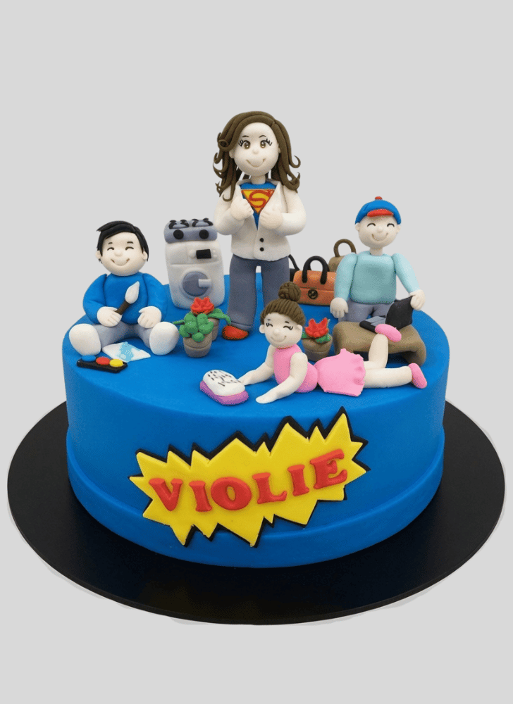 Appealing Supermom Cake