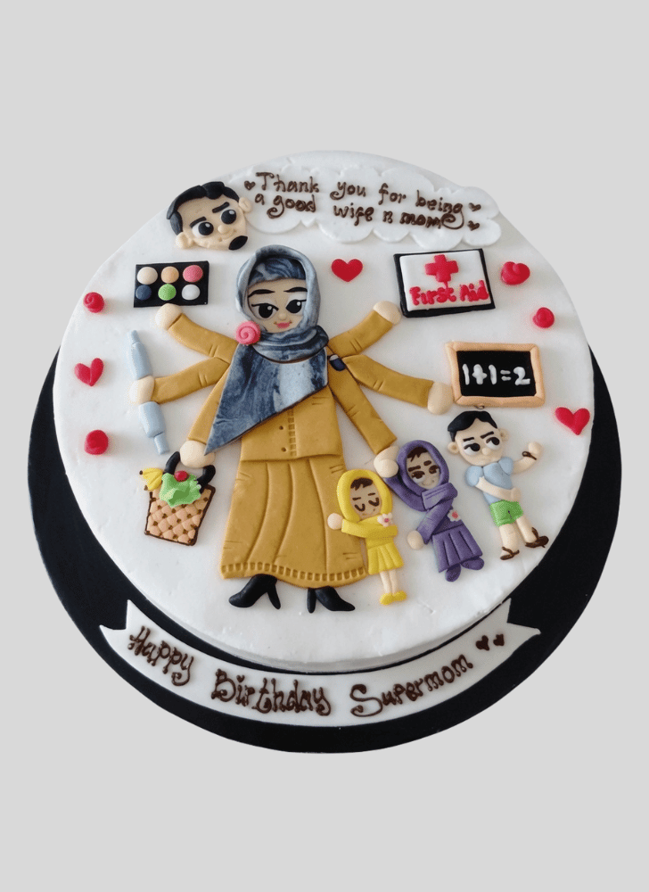 Charming Supermom Cake