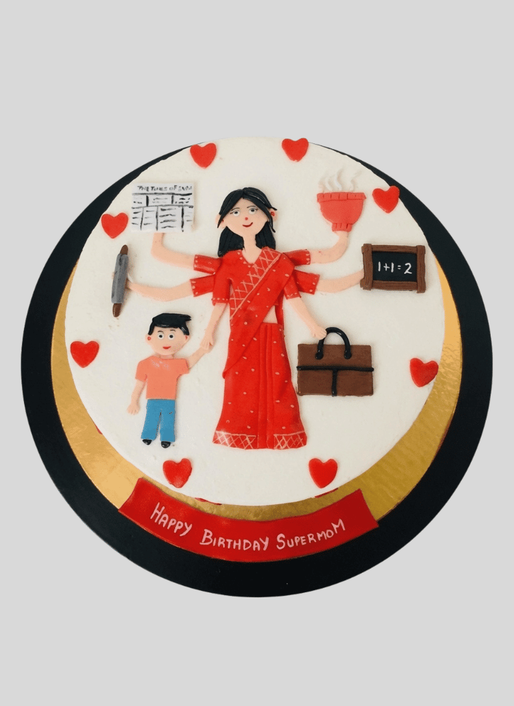 Delicate Supermom Cake