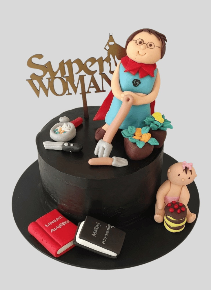 Enthralling Supermom Cake