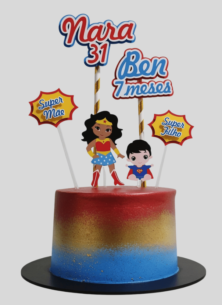 Graceful Supermom Cake