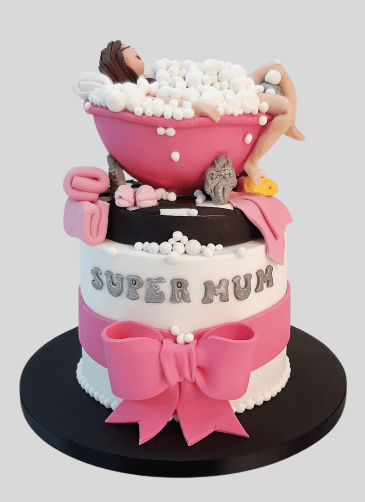 Handsome Supermom Cake