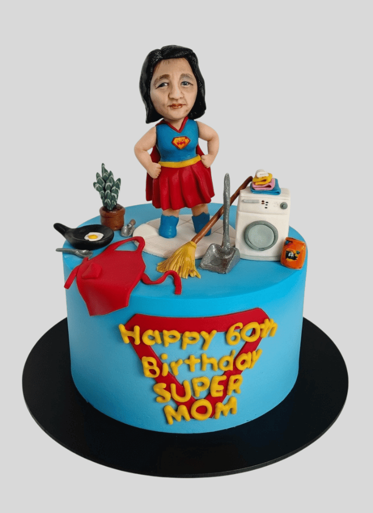 Inviting Supermom Cake