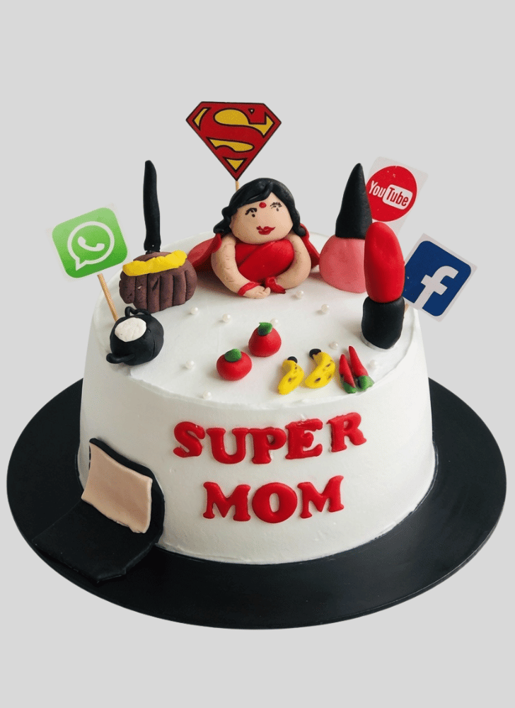 Mesmeric Supermom Cake