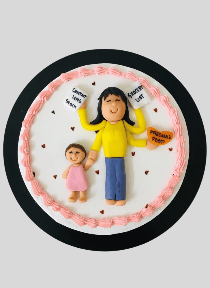 Pretty Supermom Cake