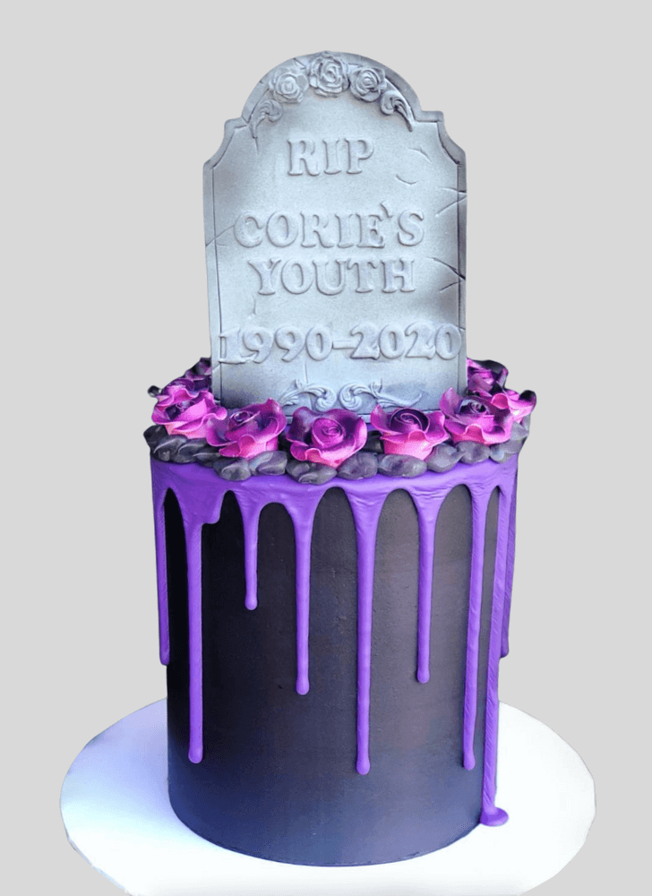 Classy Tombstone Cake