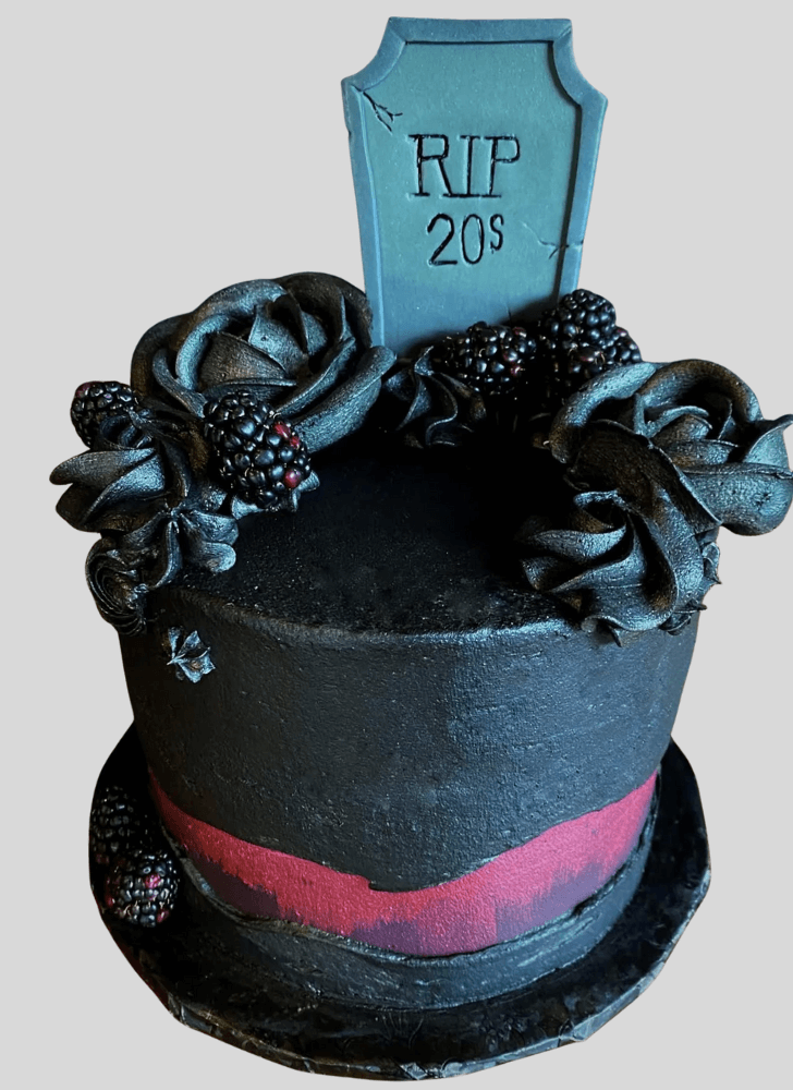 Comely Tombstone Cake