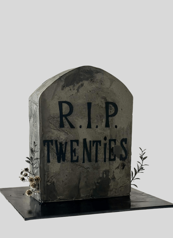 Delightful Tombstone Cake