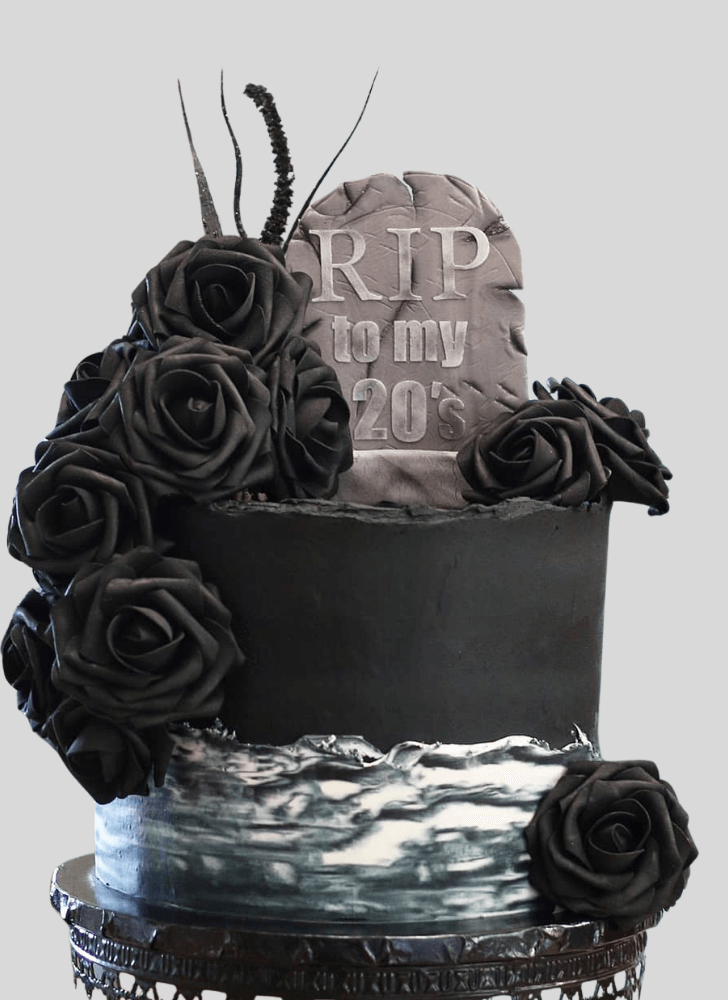 Gorgeous Tombstone Cake