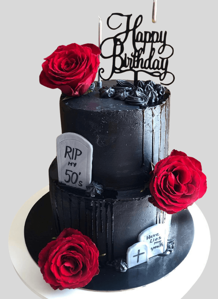 Marvelous Tombstone Cake