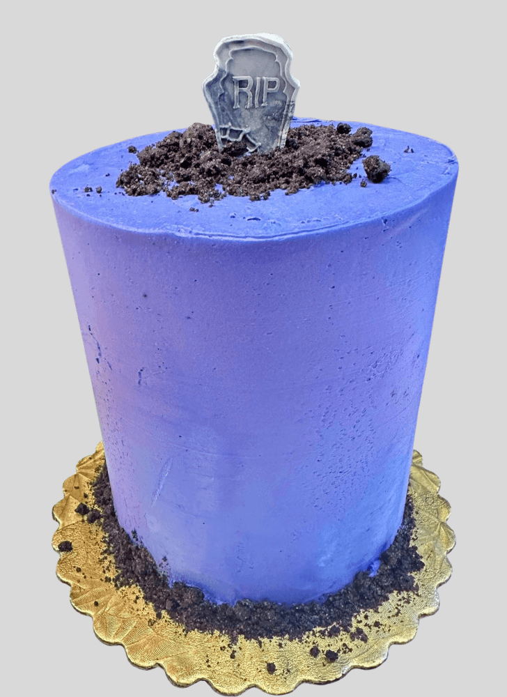 Radiant Tombstone Cake