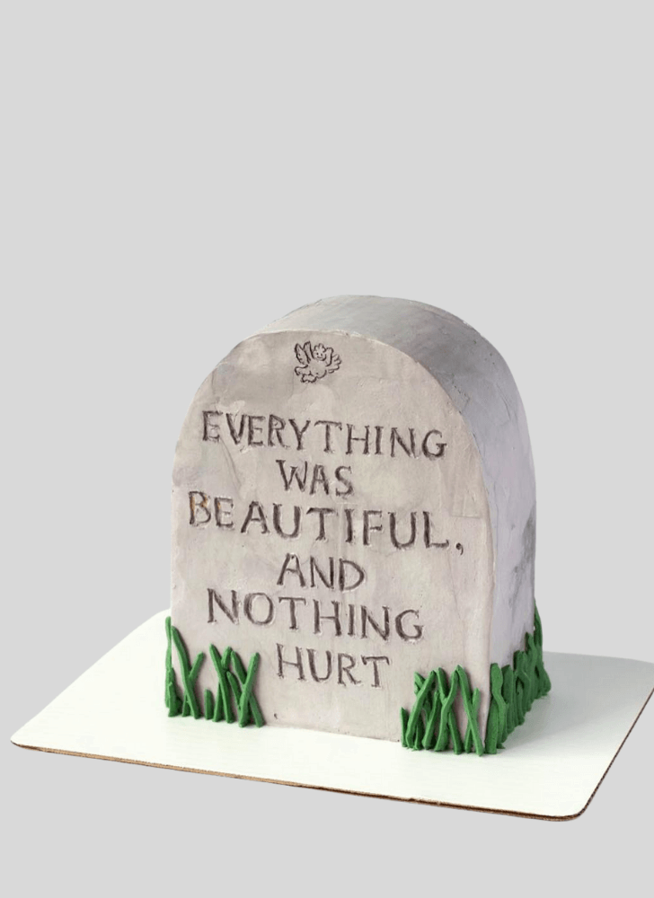 Superb Tombstone Cake