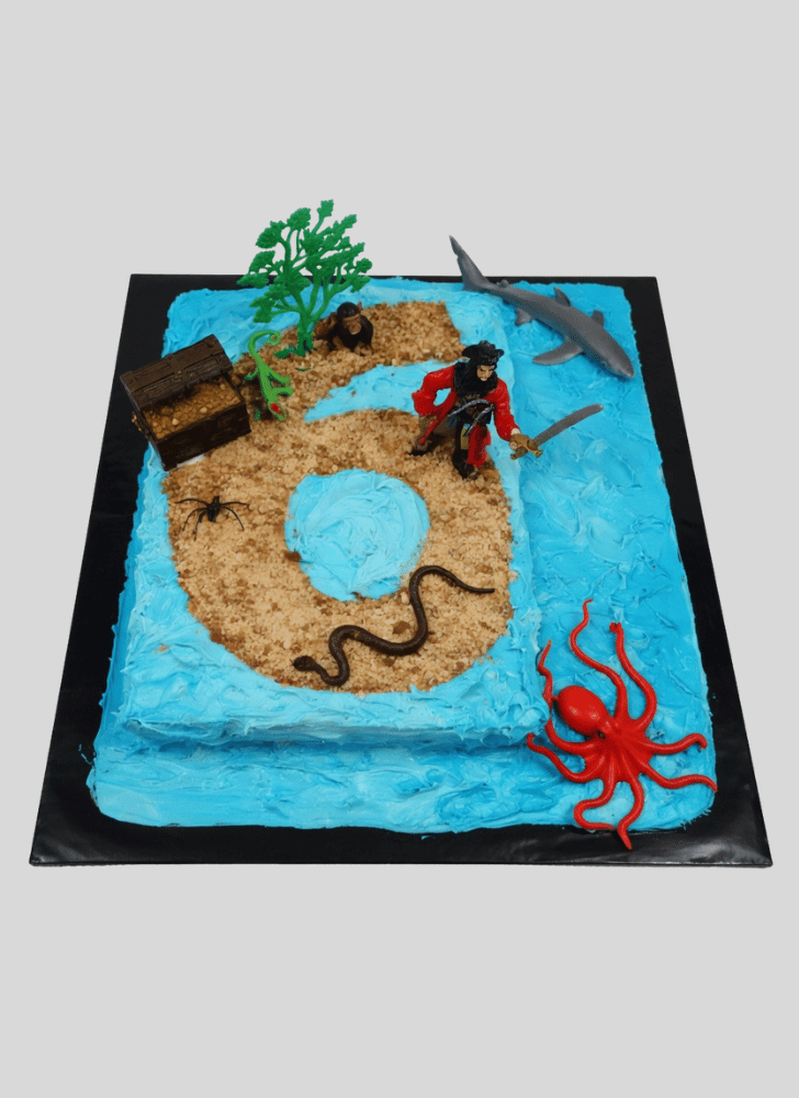 Bewitching Treasure Island Cake