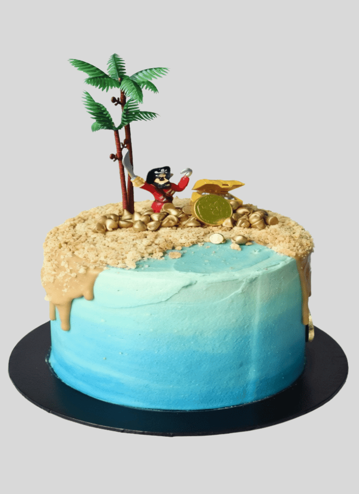 Captivating Treasure Island Cake