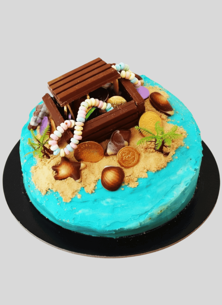 Comely Treasure Island Cake