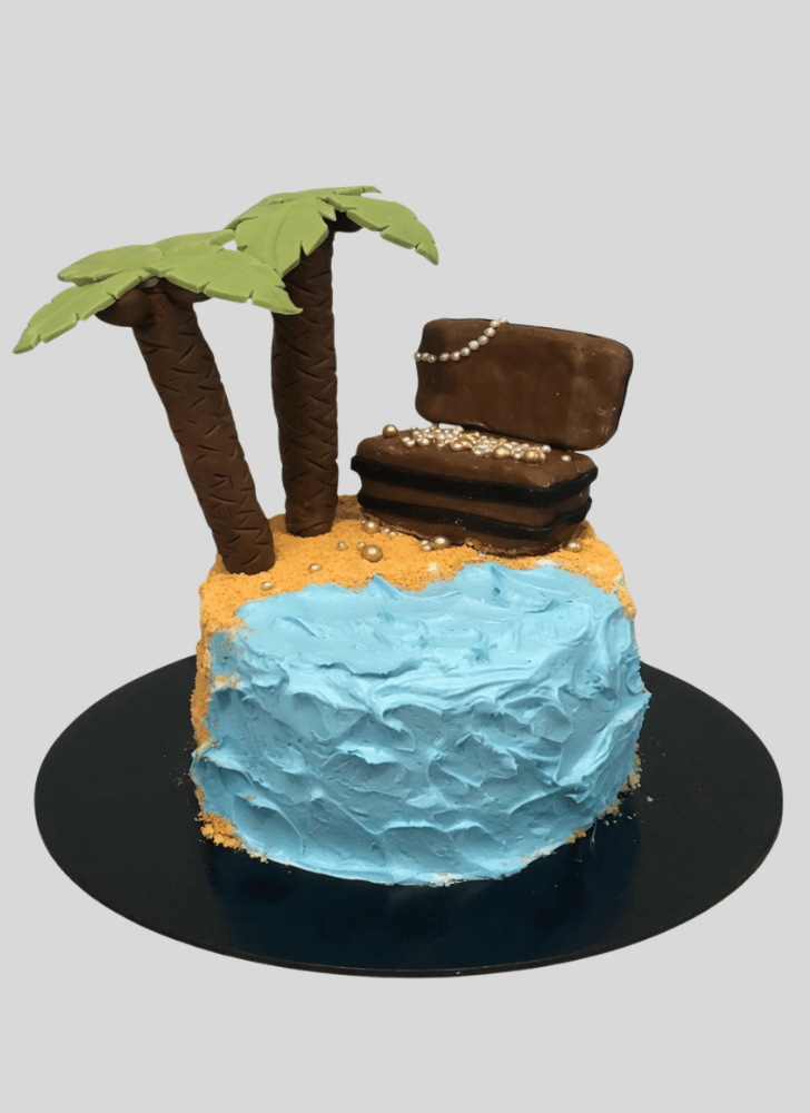 Enticing Treasure Island Cake