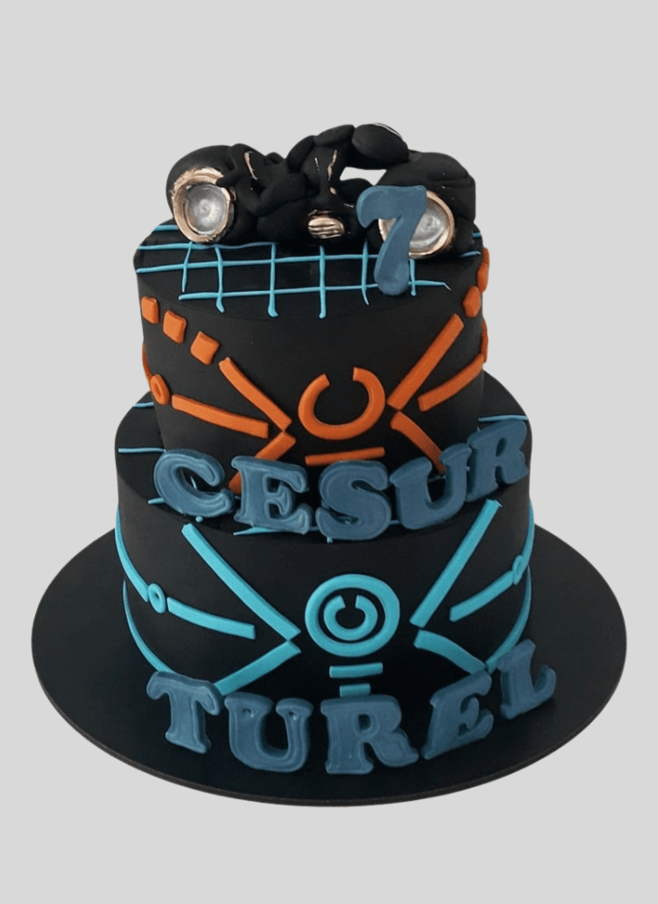 Charming Tron Cake