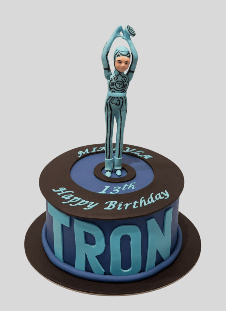 Cute Tron Cake