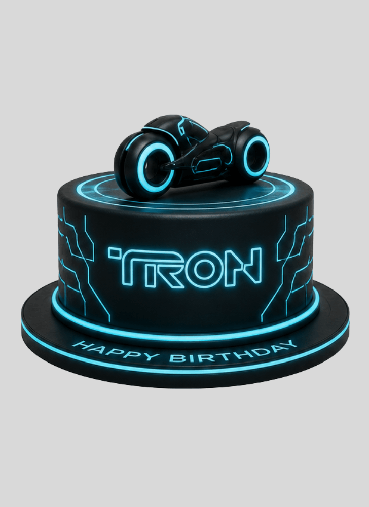 Dazzling Tron Cake