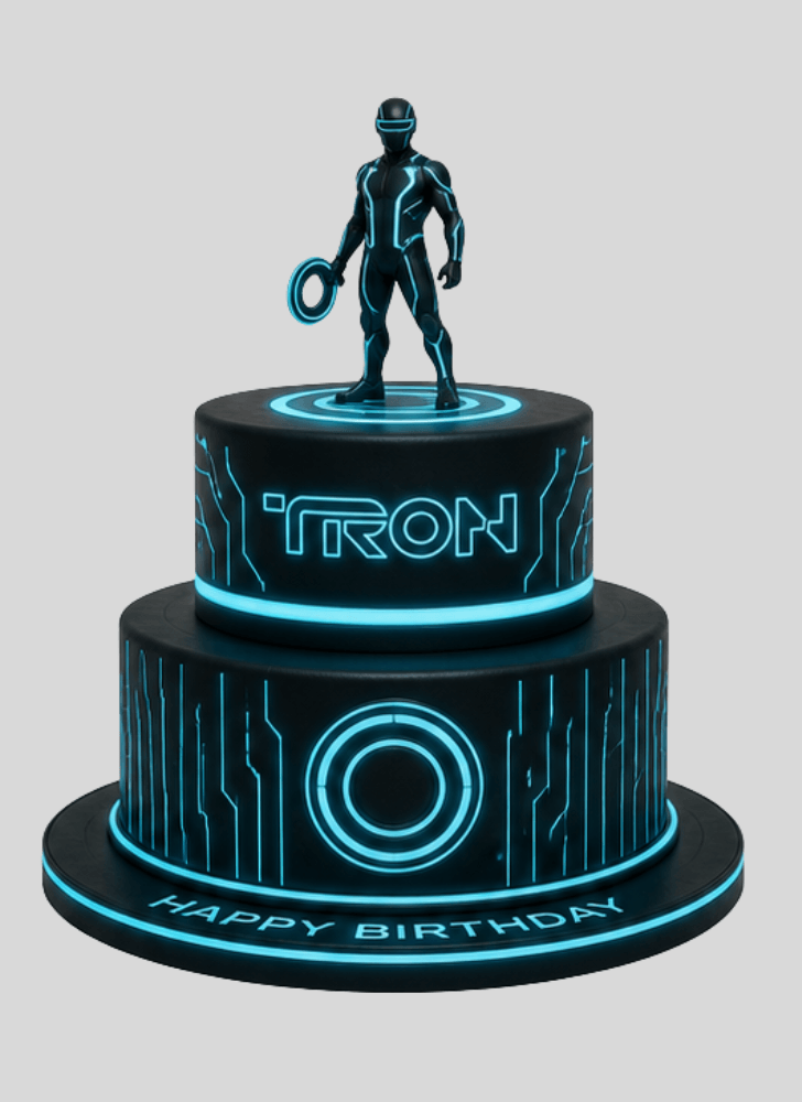 Elegant Tron Cake