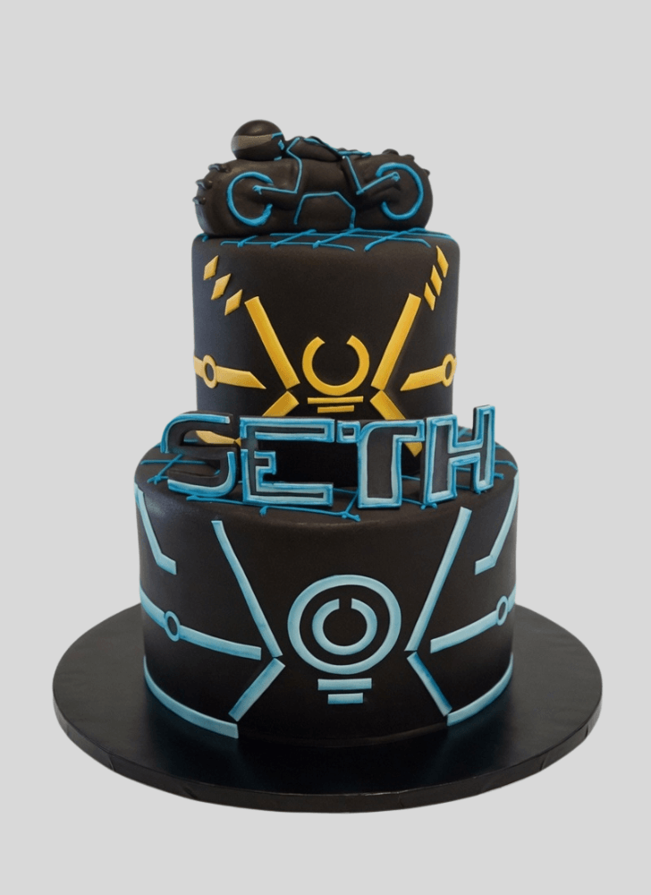 Enticing Tron Cake