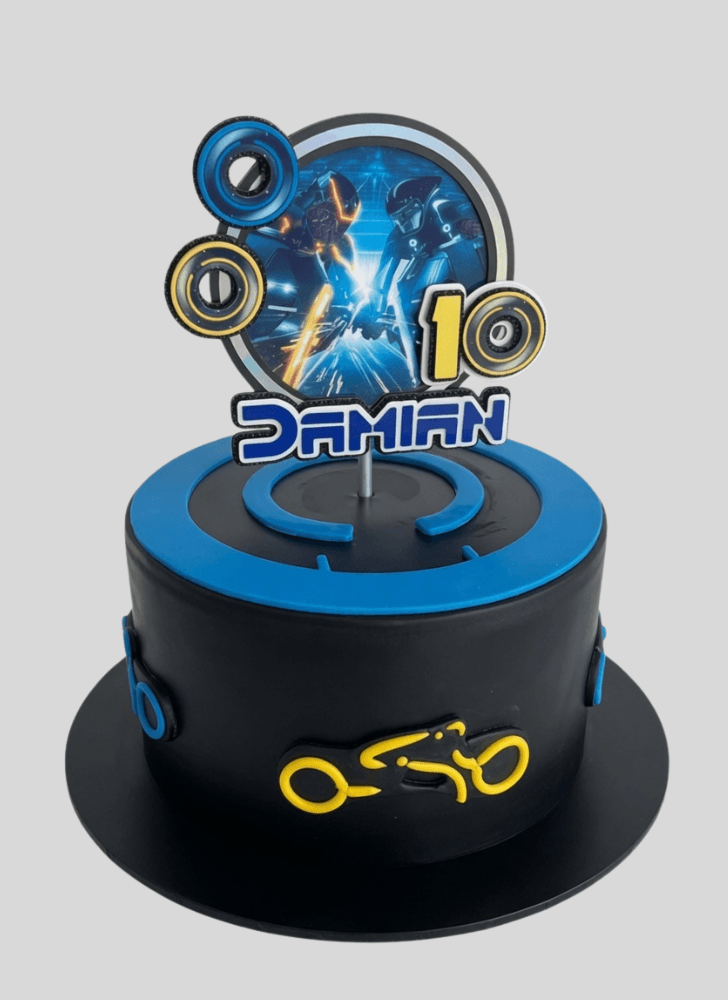 Good Looking Tron Cake