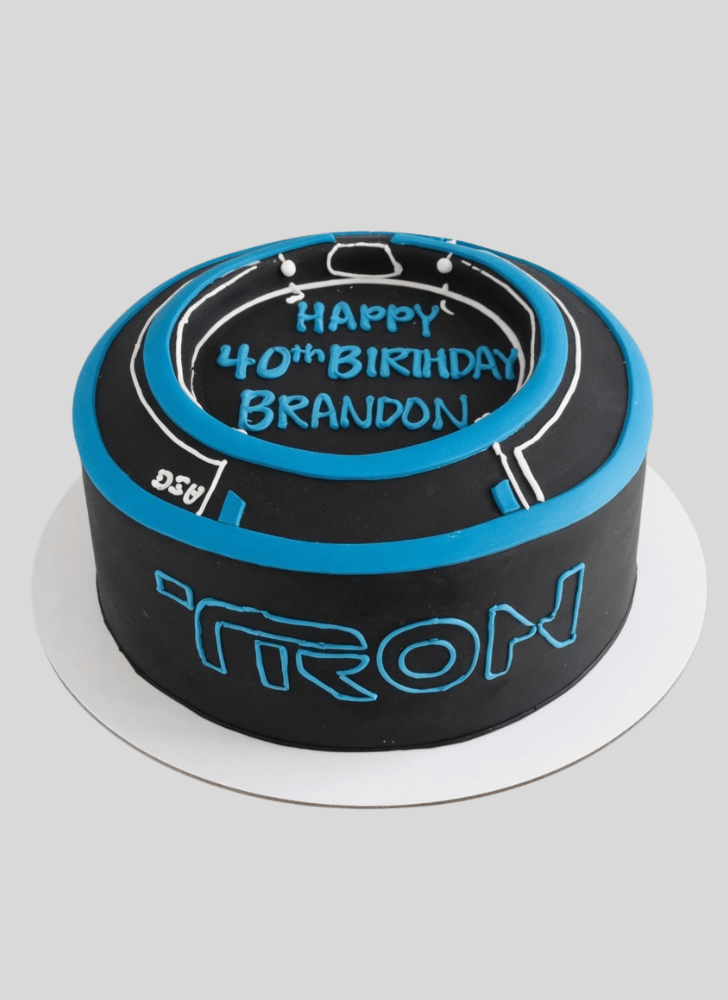 Gorgeous Tron Cake