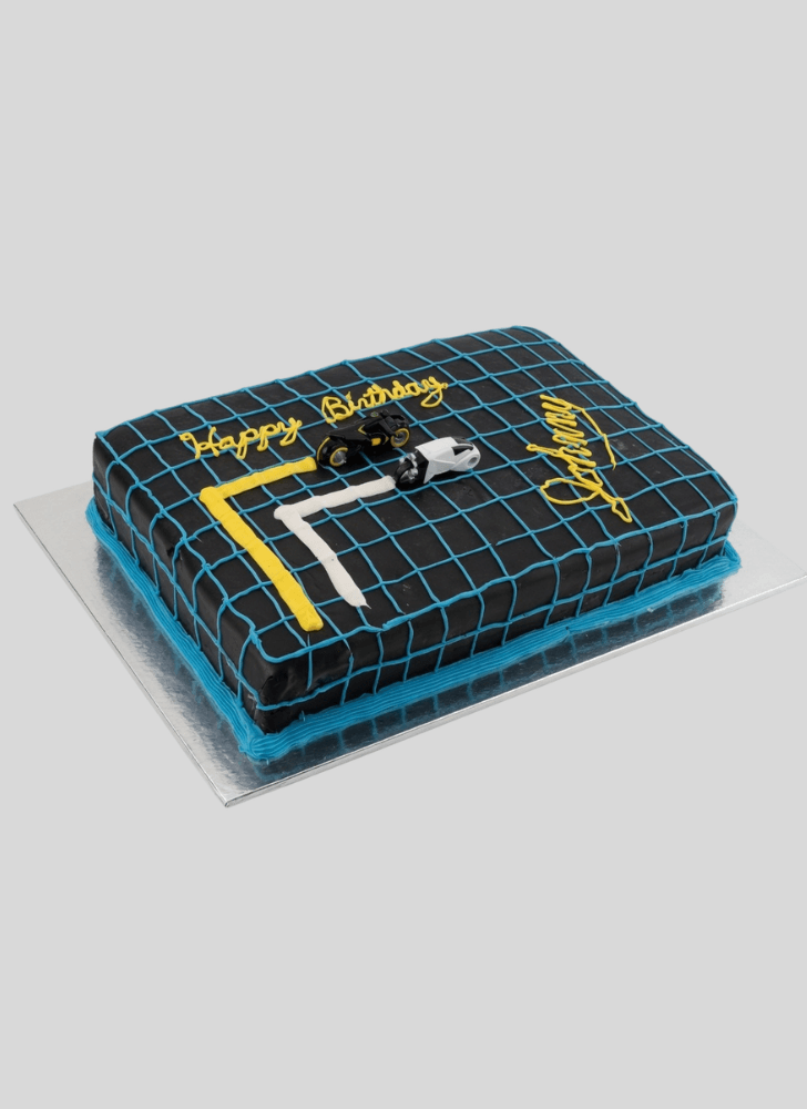 Inviting Tron Cake
