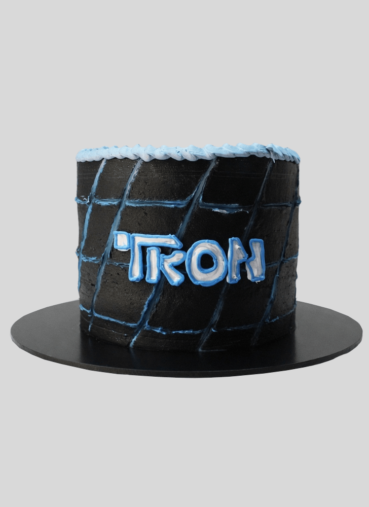 Lovely Tron Cake Design