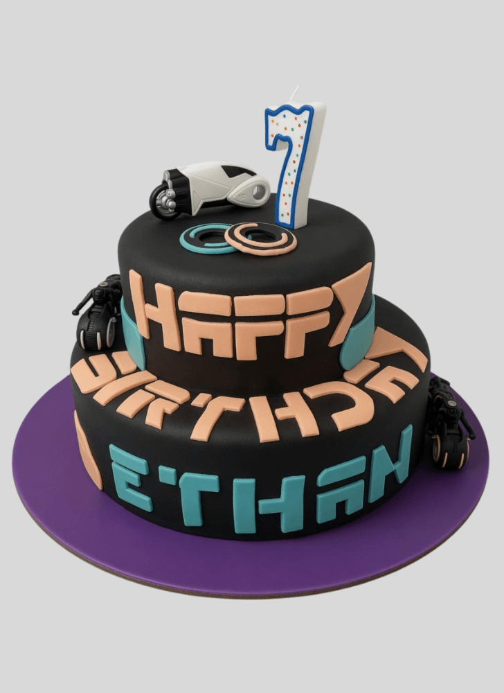 Resplendent Tron Cake