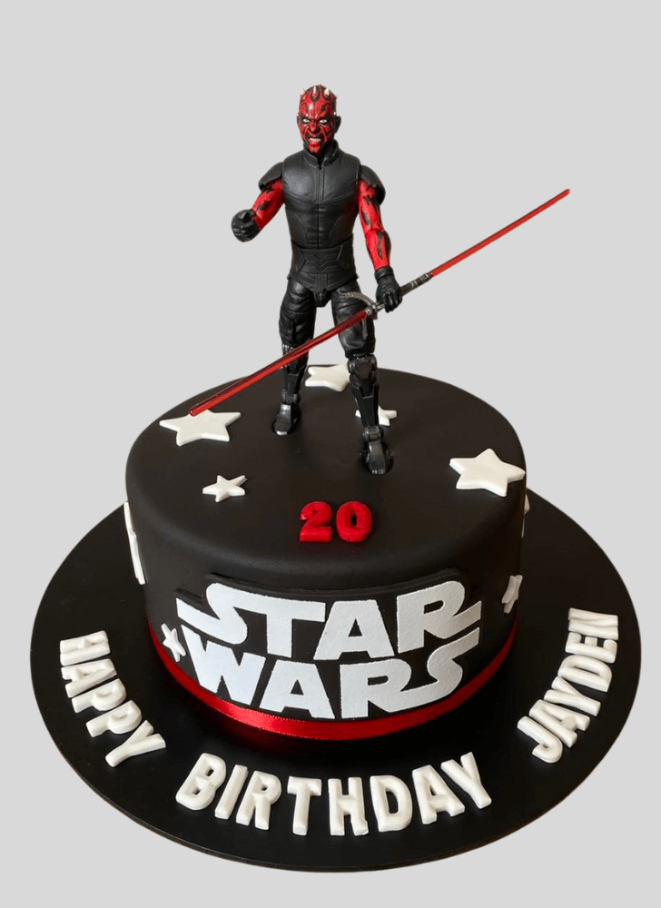 Bewitching Darth Maul Cake