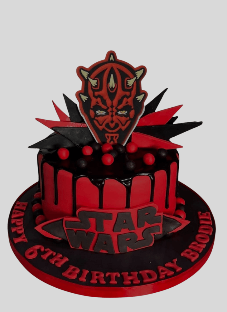 Cute Darth Maul Cake