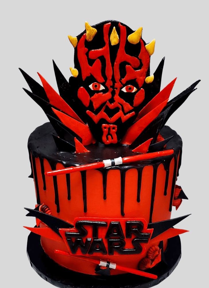 Enthralling Darth Maul Cake